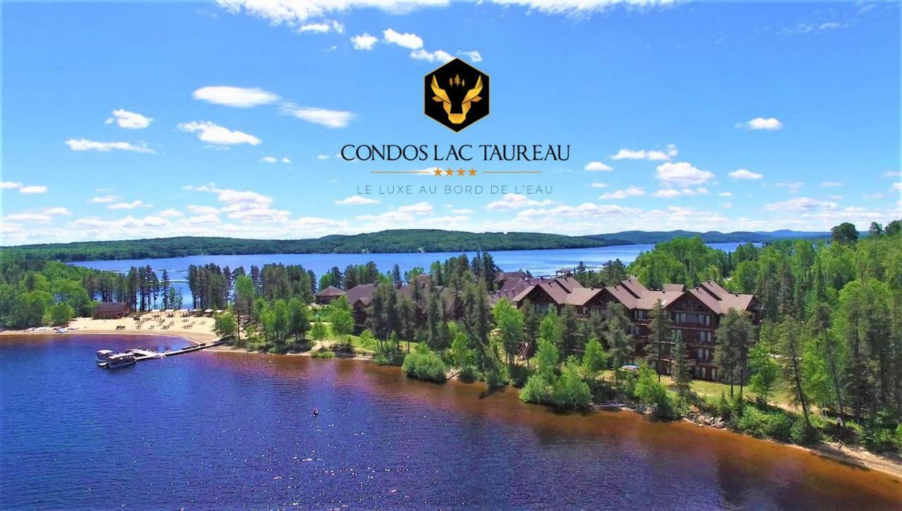 Les Condos Du Lac Taureau- Rooms & Condos Saint-Michel Exterior foto